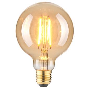LED Filament GOLD G95 2,5W-200lm-E27/818