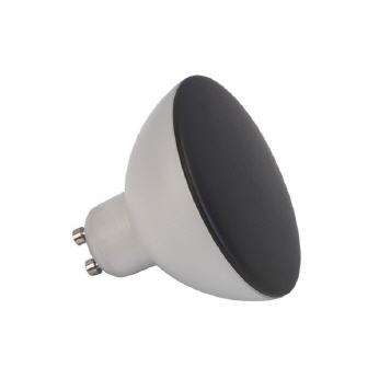 LED Kopfspiegel Schwarz 4,9W-GU10/827-40