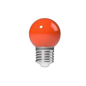 Deco LED 1W-E27/orange IP44